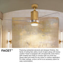 Hinkley Facet 52" LED Smart Fan Alternate Image-17
