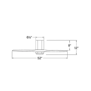 Hinkley Facet 52" LED Smart Fan Alternate Image-37