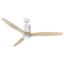 Hinkley Facet 60" LED Dual Mount Smart Fan in Matte White Finish Alternate Image-2