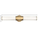 Hinkley Facet Large LED Vanity Wall Sconce - HL51152 Alternative Image 7