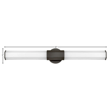 Hinkley Facet Large LED Vanity Wall Sconce - HL51153 Alternative Image 6