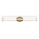 Hinkley Facet Large LED Vanity Wall Sconce - HL51153 Alternative Image 8