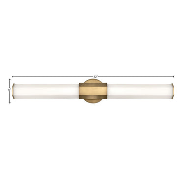 Hinkley Facet Large LED Vanity Wall Sconce - HL51153 Alternative Image 8