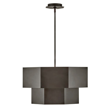 Hinkley Facet Medium Convertible Chandelier Alternative Image 3