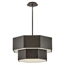 Hinkley Facet Medium Convertible Chandelier Alternative Image 4