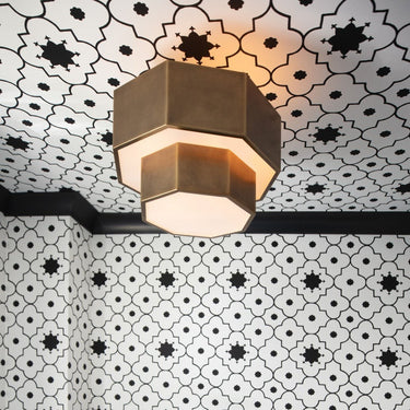 Hinkley Facet Medium Convertible Flush Mount Alternative Image 16