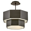 Hinkley Facet Medium Convertible Flush Mount 