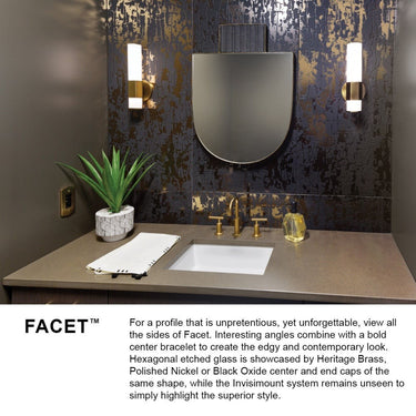 Hinkley Facet Medium LED Sconce Alternative Image 18
