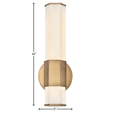 Hinkley Facet Medium LED Sconce Alternative Image 7
