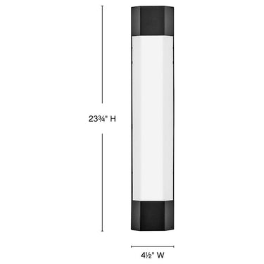 Hinkley Facet Outdoor Large Wall Mount Lantern Alternative Image 1