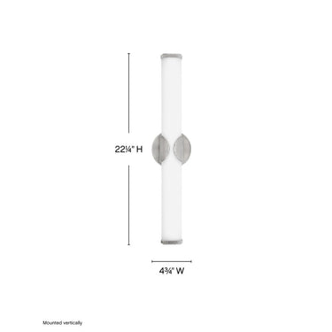 Hinkley Femi Medium LED Vanity Wall Sconce Alternative Image 1