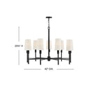 Hinkley Fenwick Large Chandelier Alternative Image 1