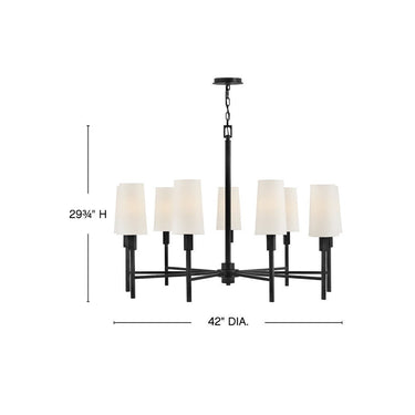 Hinkley Fenwick Large Chandelier Alternative Image 1