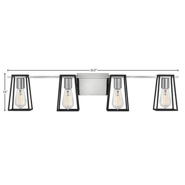 Hinkley Filmore Large Four Light Vanity Wall Sconce Alternative Image 10