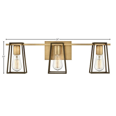 Hinkley Filmore Medium Three Light Vanity Wall Sconce Alternative Image 14