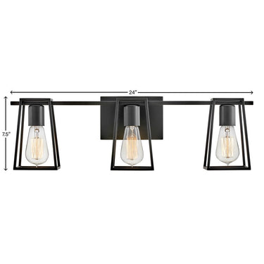 Hinkley Filmore Medium Three Light Vanity Wall Sconce Alternative Image 4