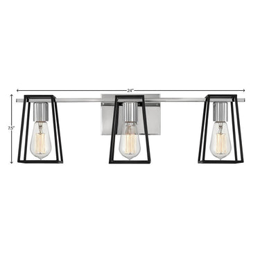 Hinkley Filmore Medium Three Light Vanity Wall Sconce Alternative Image 7