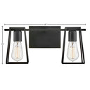 Hinkley Filmore Small Two Light Vanity Wall Sconce Alternative Image 1
