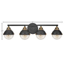 Hinkley Fletcher Large Four Light Vanity Wall Sconce Alternative Image 1