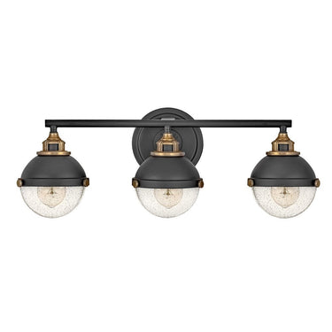 Hinkley Fletcher Medium Three Light Vanity Wall Sconce 