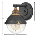 Hinkley Fletcher Small Single Light Vanity Wall Sconce Alternative Image 4