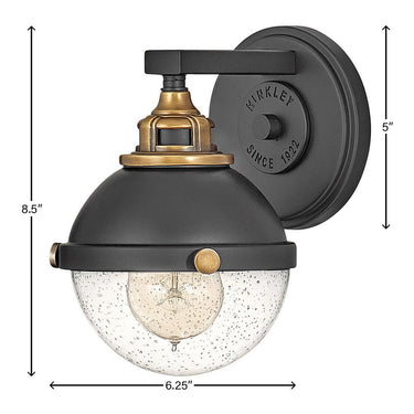 Hinkley Fletcher Small Single Light Vanity Wall Sconce Alternative Image 4