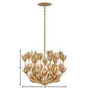 Hinkley Flora Medium Convertible Semi-Flush Mount Alternative Image 3