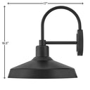 Hinkley Forge Alternative Image 16.5" High Outdoor Large Wall Mount Barn Light Alternative Image 5