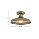 Hinkley Forge Outdoor Small Flush Mount Alternative Image 5