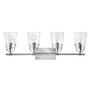 Hinkley Foster Large Four Light Vanity Wall Sconce Alternative Image 16