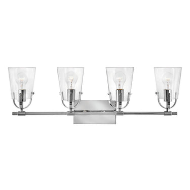 Hinkley Foster Large Four Light Vanity Wall Sconce Alternative Image 16