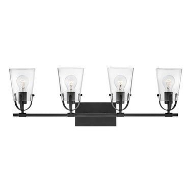 Hinkley Foster Large Four Light Vanity Wall Sconce Alternative Image 9