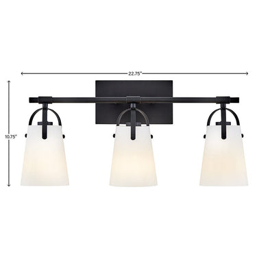 Hinkley Foster Medium Three Light Vanity Wall Sconce Alternative Image 13