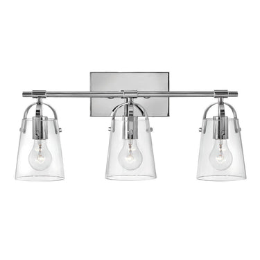 Hinkley Foster Medium Three Light Vanity Wall Sconce Alternative Image 7