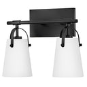 Hinkley Foster Small Two Light Vanity Wall Sconce Alternative Image 16