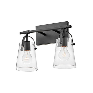 Hinkley Foster Small Two Light Vanity Wall Sconce Alternative Image 2