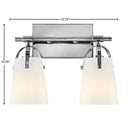 Hinkley Foster Small Two Light Vanity Wall Sconce Alternative Image 20