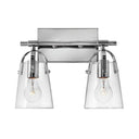 Hinkley Foster Small Two Light Vanity Wall Sconce Alternative Image 8
