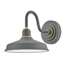 Hinkley Foundry Alternative Image 9.5" Classic Outdoor Small Wall Mount Barn Light Alternative Image 2