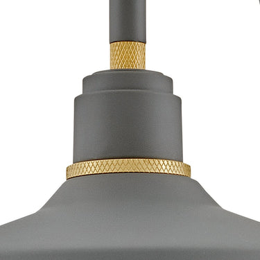 Hinkley Foundry Alternative Image 9.5" Classic Outdoor Small Wall Mount Barn Light Alternative Image 6