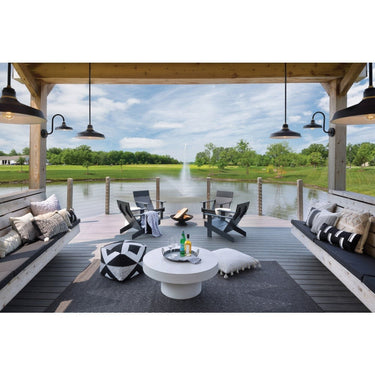 Hinkley Foundry Classic Outdoor Large Convertible Pendant Barn Light Alternative Image 3