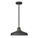 Hinkley Foundry Classic Outdoor Large Convertible Pendant Barn Light 