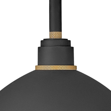 Hinkley Foundry Dome Outdoor Large Wall Mount Barn Light - Alternative Image 10615TK Alternative Image 2