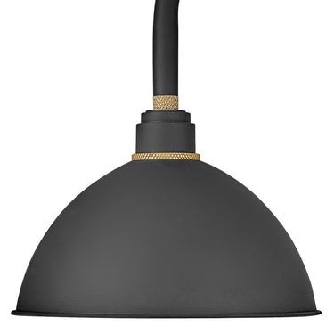 Hinkley Foundry Dome Outdoor Medium Wall Mount Barn Light - Alternative Image 10544TK Alternative Image 1