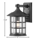 Hinkley Freeport Coastal Elements Outdoor Medium Wall Mount Lantern Alternative Image 10