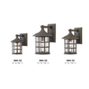 Hinkley Freeport Coastal Elements Outdoor Medium Wall Mount Lantern Alternative Image 2
