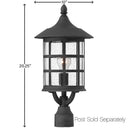 Hinkley Freeport Outdoor Medium Post Mount Lantern Alternative Image 1