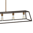 Hinkley Fulton Large Five Light Open Frame Linear Pendant Alternative Image 1