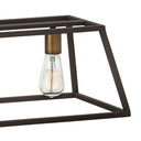 Hinkley Fulton Large Five Light Open Frame Linear Pendant Alternative Image 2