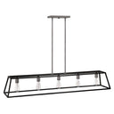 Hinkley Fulton Large Five Light Open Frame Linear Pendant Alternative Image 3